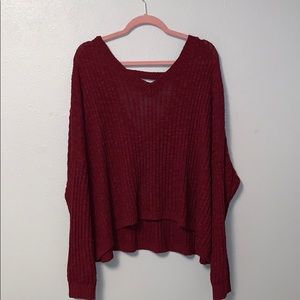 Open back Hollister Sweater